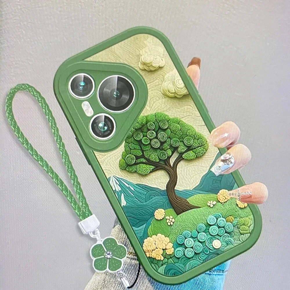 Green Tree Design Phone Case